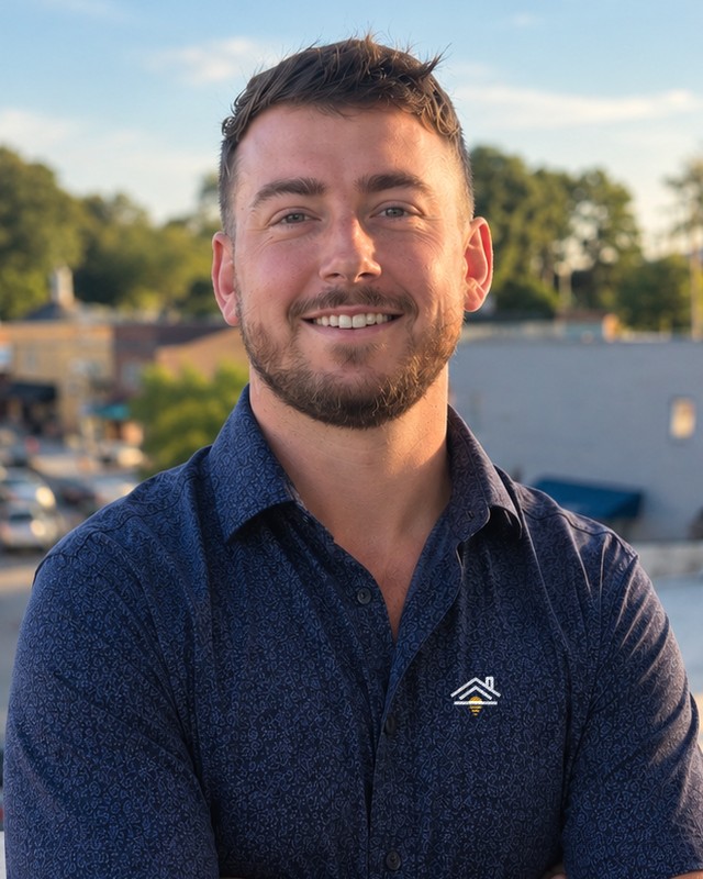 Drane Garven, co-owner of Hartwell Roofing & Exteriors